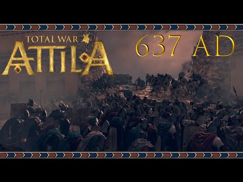 Siege of Ctesiphon 637 AD - Early Muslim Expansion Dark Ages mod  - Total War : Attila