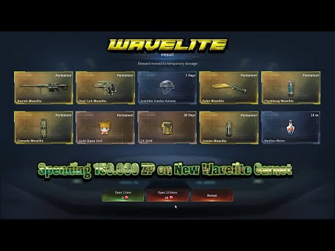 Crossfire West | Spending 150.000 ZP on New Wavelite Garnet.
