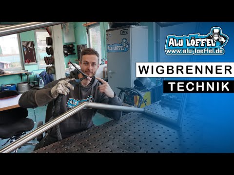 Wigbrenner Haltung Technik Alu Löffel Wigschweißbrenner Schweißbrenner Schweißen Brenner