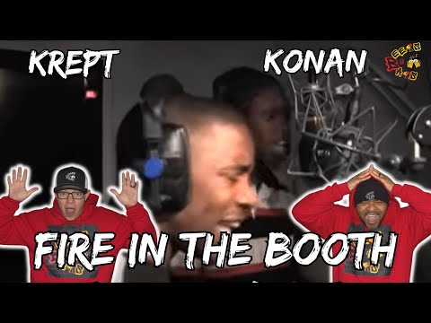 THIS BOOTH IS TORCHED!!!!!! | Americans React to Krept & Konan Fire In The Booth