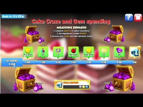 Asteroid Cake Craze and Gem Spending Event-Dragon Mania Legends | Sigil Map | DML