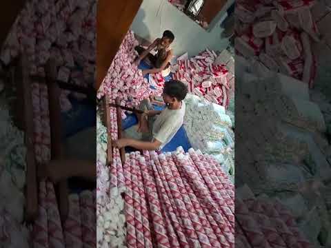 Cotton Roll Cutting Process