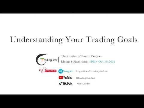 Forex Day Trading ----- Understanding Your Trading Goals 4pm-18/10/2023
