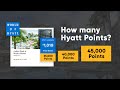 World of Hyatt Award Night Points Pricing Explained