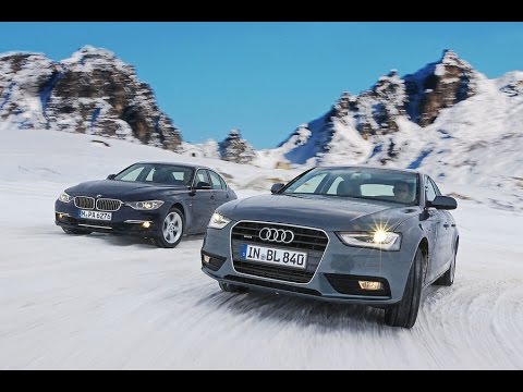 Audi Quattro vs BMW xDrive in Snow ❄️ 😛