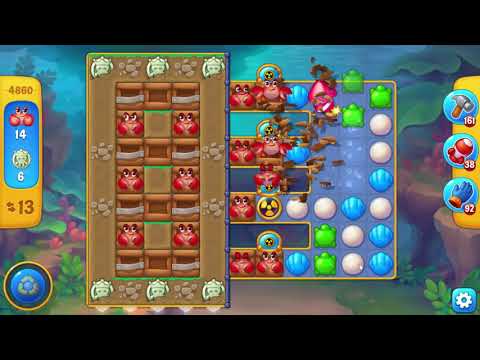 Fishdom 4860 Level - NO BooSTERS