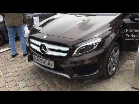 Mercedes GLA 220 CDI AMG 4Matic (INSIDE) 2015 😍