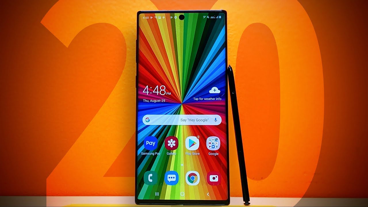 Note 20: Everything we want to see