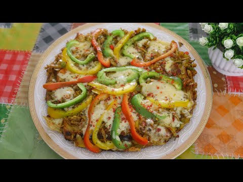 How to make Cheesy Pizza with white bread || Pizza made without Dough