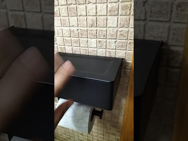 Vídeo relacionado con Portarrollos de Papel Higiénico de Pie con Escobillero, Soporte para Papel Higiénico con Escobilla de Acero inoxidable, sin Necesidad de Taladrar, Soporte para Papel Higiénico y Escobilla (Negro Mate)