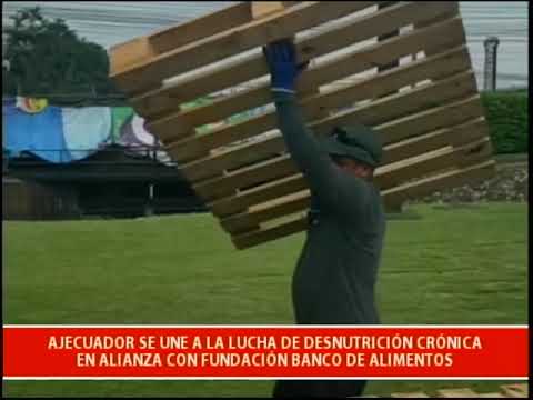 Ajecuador se une a la lucha de desnutrición crónica en alianza con fundación de alimentos