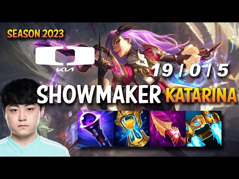 DK Showmaker KATARINA vs AHRI Mid - KR Ranked