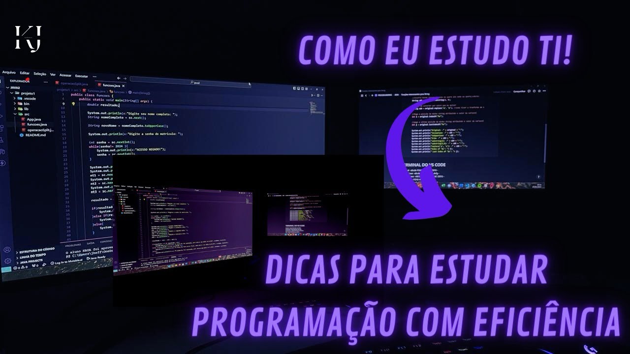 COMO ESTUDAR PROGRAMAÇÃO DE FORMA EFICAZ? (relato de um estudante sincero)