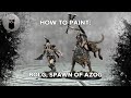 Contrast How To Paint Bolg Spawn Of Azog