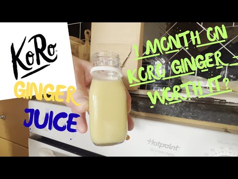 PURE Ginger Shot on TAP? ❄️ WINTER IMMUNITY HACK with KoRo Juice Box Review (EU/UK)