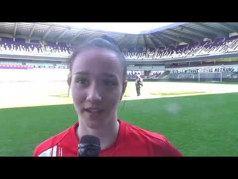 Loredana Humartus na RSC Anderlecht - Standard op 24.04.2021