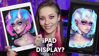 iPad or Display Tablet | What's Better for Drawing?