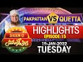 Zehni Azmaish Highlights | Season 13 | Ep 15 | Pakpattan VS Quetta | Abdul Habib Attari
