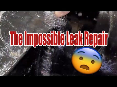The Impossible Leak Repair on a Zodiac Inflatable Boat