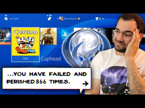 My Hardest PSN Platinum Trophy Yet? Cuphead PS4 Trophy Challenge