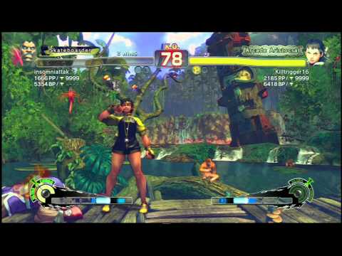 SSF4 AE ver.2012: Endless Battle - insomniattak(Balrog/Boxer) vs Killtrigger16(Sakura)