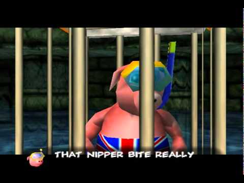 Let's play Banjo-Tooie Part 27 annoying fishes are annoying