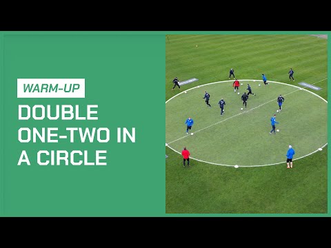 Double One-Two in a Circle | Soccer Coaching Drill