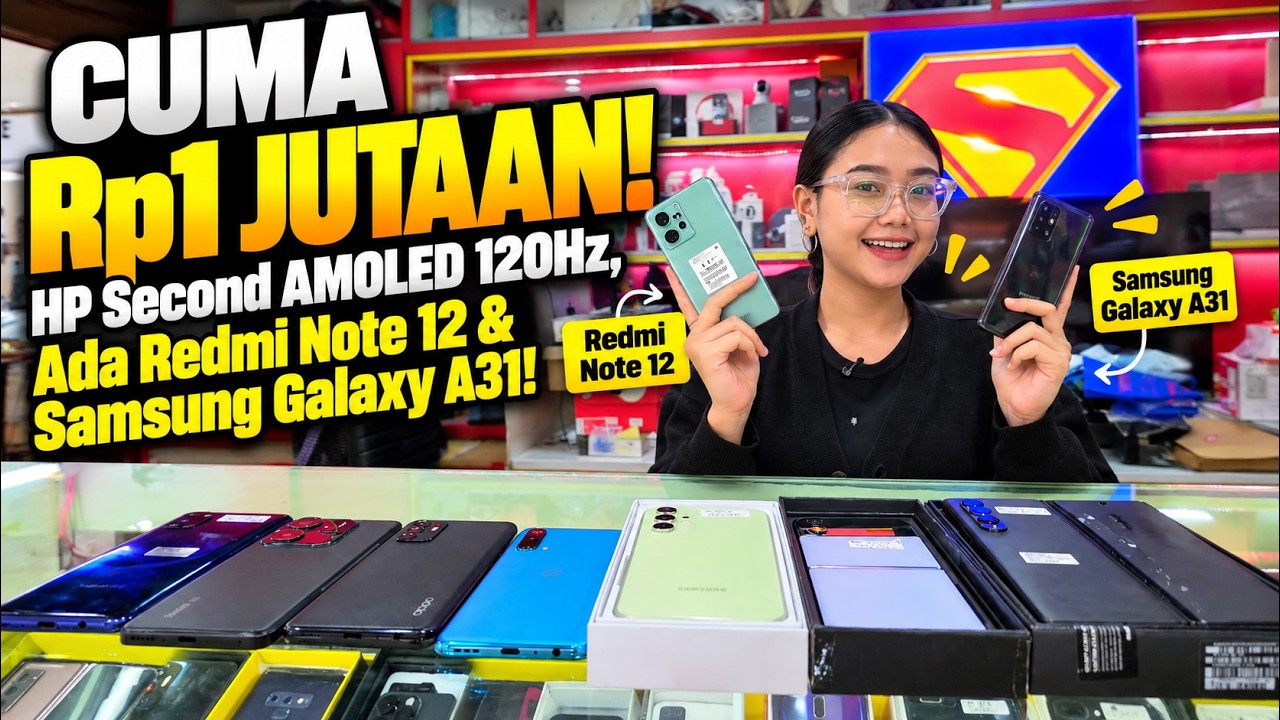 Cek Pasar Offline! NGERI! Sony Xperia 1 VIII 26 Jutaan & Hp Gaming 1 Jutaan! #MarZoom 390