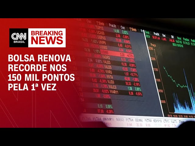 Ibovespa bate 150 mil pontos pela 1ª vez | FECHAMENTO DE MERCADO