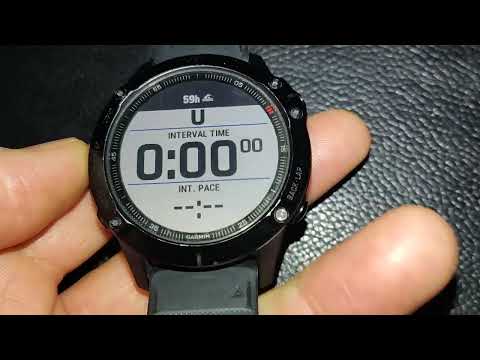How to fix the swimming pool distance not being recorded fault on Garmin Fenix watch