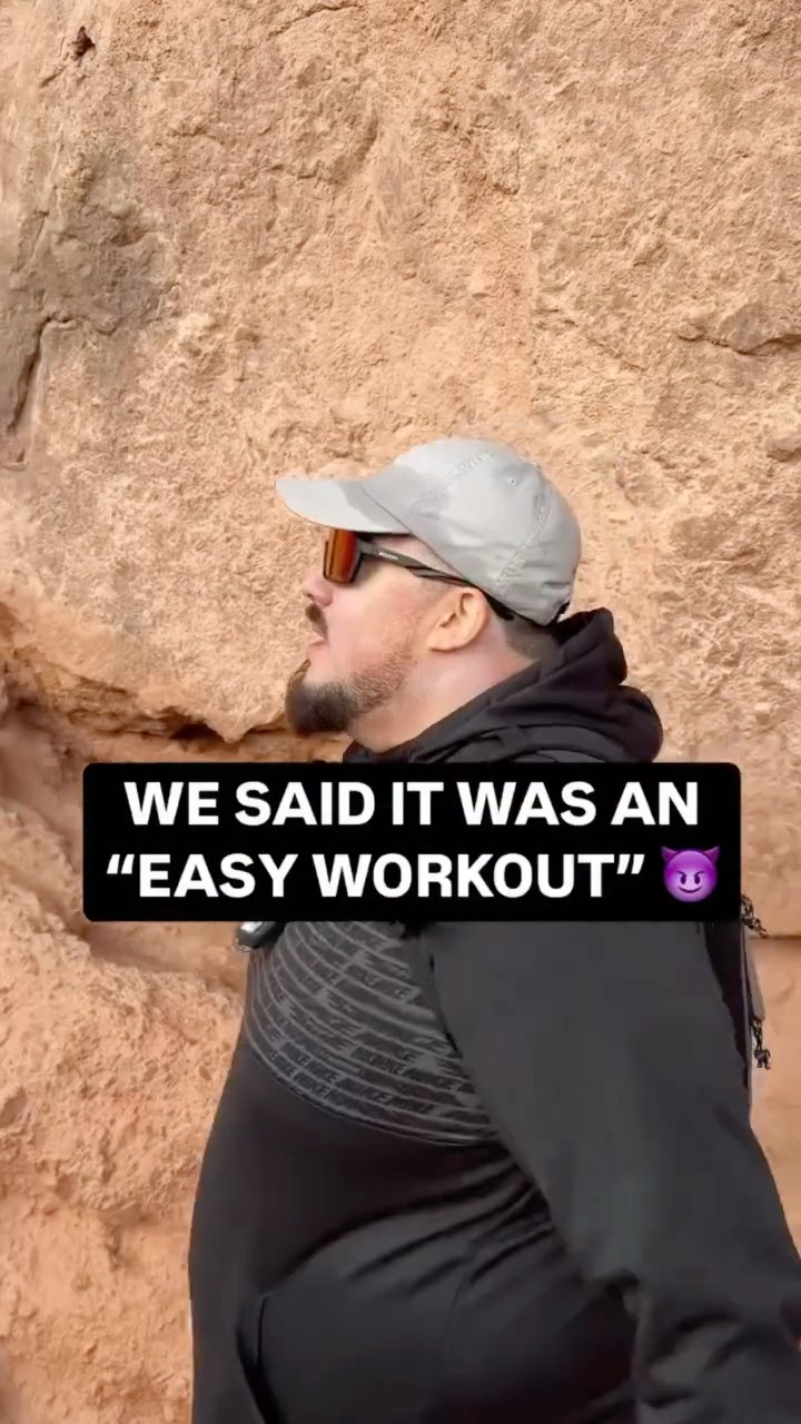 We took our clients for a morning hike. They passed the test✅