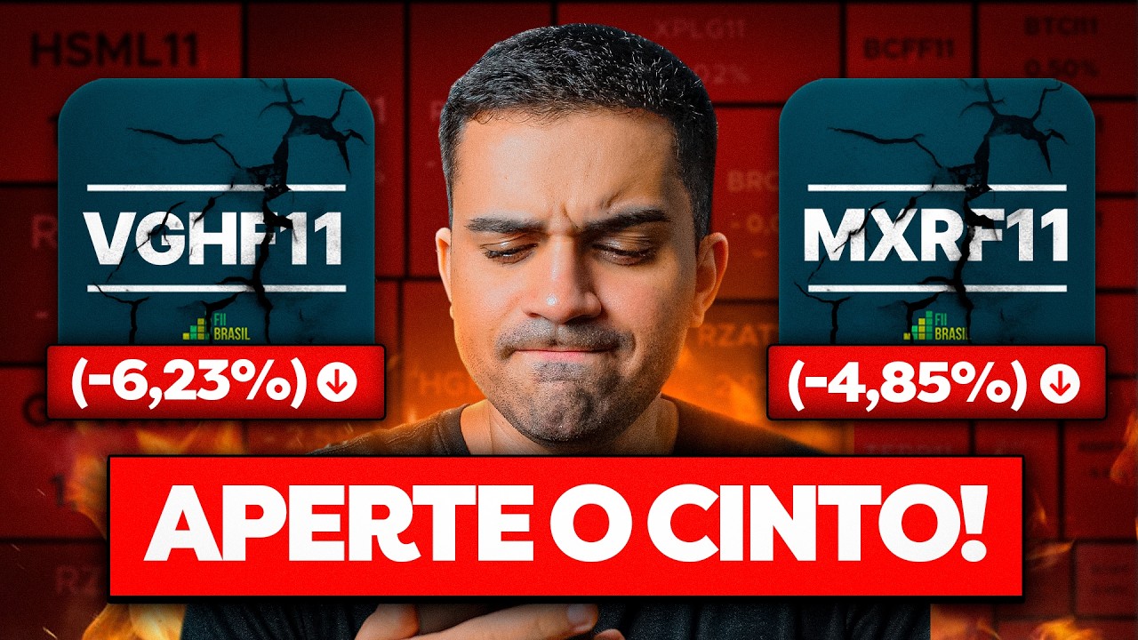 VGHF11 E MXRF11 CAINDO! COMPRAR? ESPERAR CAIR MAIS? OU FAZER PREÇO MÉDIO? PORQUE MXRF11 ESTÁ CAINDO?
