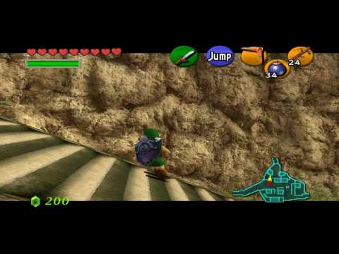 Zelda Ocarina of Time HD 100% Walkthrough - Part 19 - Collecting and Upgrades