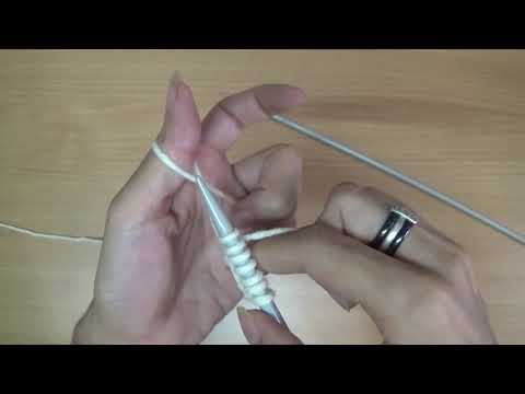 How to cast on stitches in knitting: step-by-step tutorial