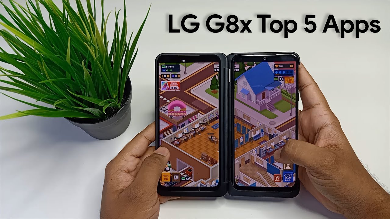 LG G8x Thinq - Top 5 must have Apps. (includes GCAM as well!)