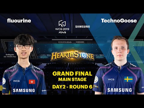 WCG 2019 GF | Hearthstone Group Stage | fluourine vs TechnoGoose