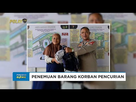 POLSEK TANJUNG PRIOK TEMUKAN BARANG KORBAN PENCURIAN