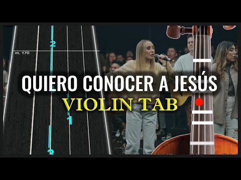 YESHUA (QUIERO CONOCER A JESÚS) Melodía de Violin Tutorial / Generación 12