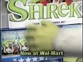Shrek On DVD Walmart Commercial 2001
