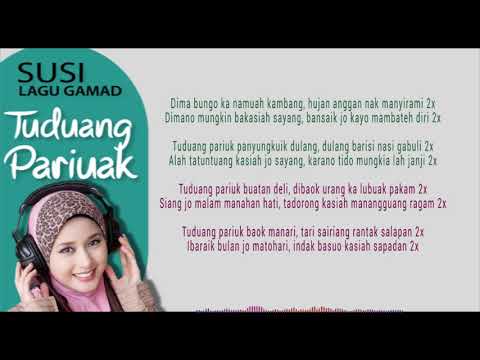 Lagu Gamad - Tuduang Pariuak - Lagu Minang Legendaris