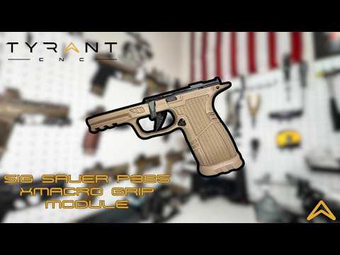 Review of the Tyrant CNC Sig P365 Grip Module (Finally) and also RANGE DAY!!