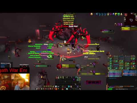 War Ensemble vs Xavius - Normal (Tank PoV)