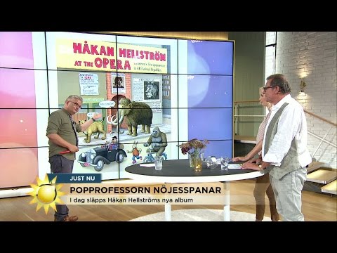 Jan Gradvall om Håkan Hellströms nya skiva - Nyhetsmorgon (TV4)