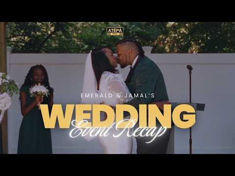 Emerald & Jamal’s Wedding Recap | Terrace On The Park Queens NY | Atèpá Media