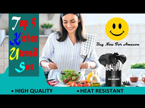 Top 5 Cooking Utensil Set in 2022 / Best kitchen cooking utensils set / A Two Z Reviews
