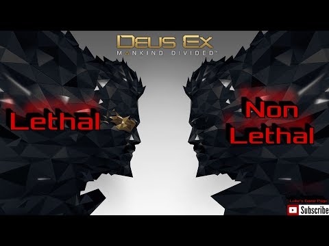 Deus Ex Mankind Divided - Desperate Measures Walkthrough - Lethal and Non Lethal