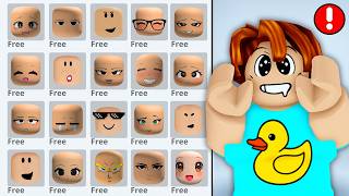 How to Get All Free Faces on Roblox 2026