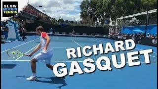 Richard Gasquet - Backhands Super Slow Motion 4000fps (720p)