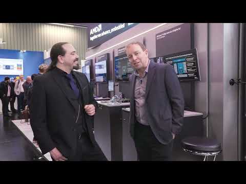 Ken Briodagh Interviews Kirk Saban with AMD at embedded world 2025