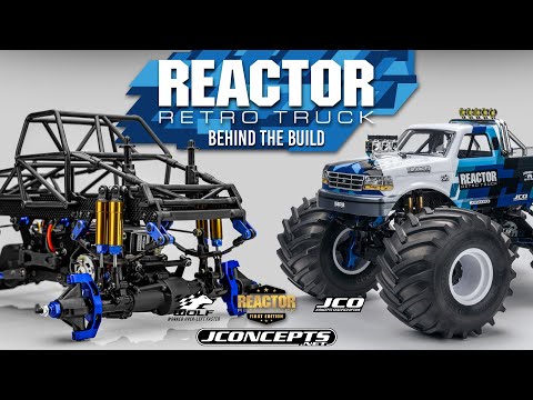 JConcepts REACTOR - Retro RC Monster Truck | Behind the Build